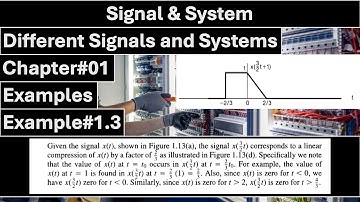 Signals & Systems | Chapter#01 | Example#1.3 | Transformation of Independent Signals | ALAN WILLSKY