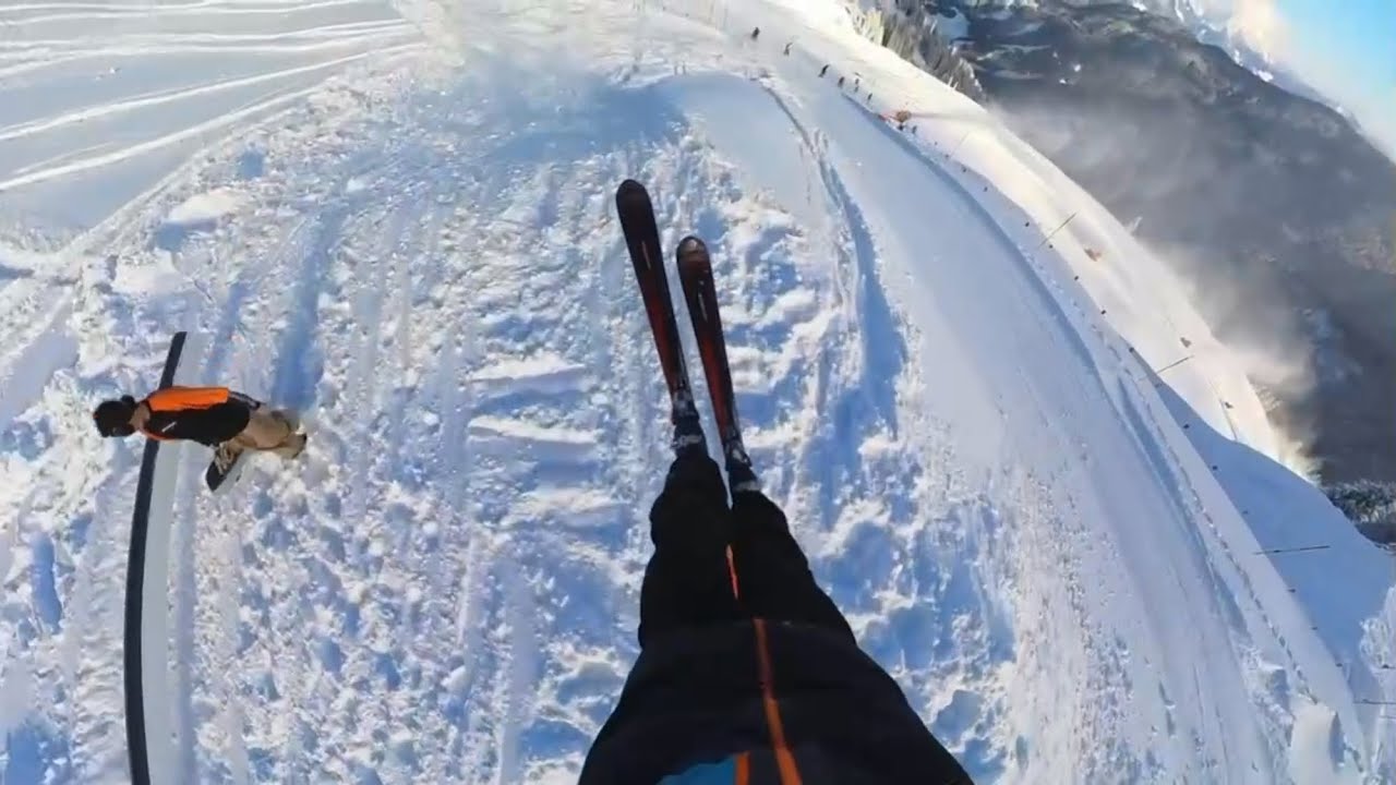 Crazy sidehits in Tauplitz