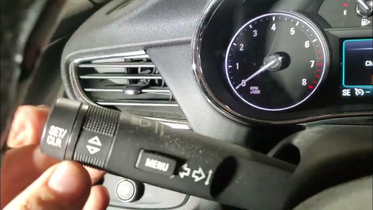 2017 Buick Encore 1.4 turbo oil life reset. - YouTube