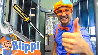 can blippi fix it blippi learns learn colors science blippi