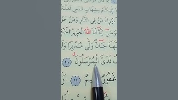 سورة النمل الأية 10 إلى 11 القارئ سعد الغامدي