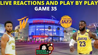 Golden State Warriors Vs Los Angeles Lakers Live Reactions And Play By Play