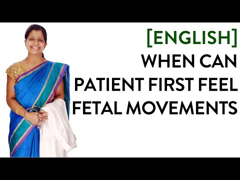 Video: On Which Line Of Pregnancy You Can First Feel Fetal Movements