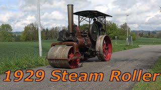 How to drive a 95 Year old Steam Roller | With @dampfdreschen