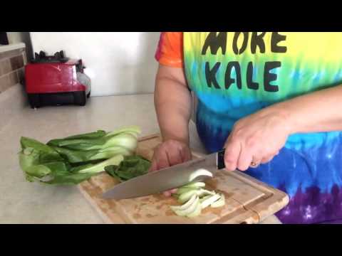 How to Chop Bok Choy   #Vidtember
