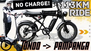 SUPER 73 RX ELECTRIC BICYCLE 100KM RANGE TEST!