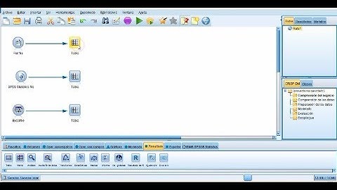 SPSS Modeler cargando registros de distintas fuentes | Excel, SPSS Statistics, Flat file