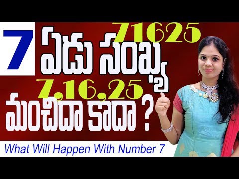 Numerology In Telugu|Numerology Birthday Meaning 7,16,25|Telugu Numerology Secrets|Numerology Telug