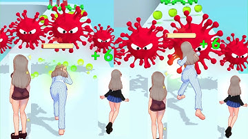 Max Levels Run Healthy 🔥🏃🏽‍♂️All Levels Walkthrough Android, iOS Gameplay New UPDATE