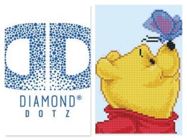 Diamond Painting UNBOXING Diamond Dotz Winnie The Pooh & Butterfly 