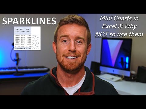 Excel SPARKLINES and why NOT to USE THEM