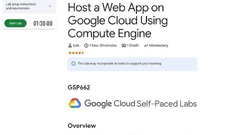 GSP662-Host a Web App on Google Cloud Using Compute Engine |  Google Cloud Qwiklabs 2025