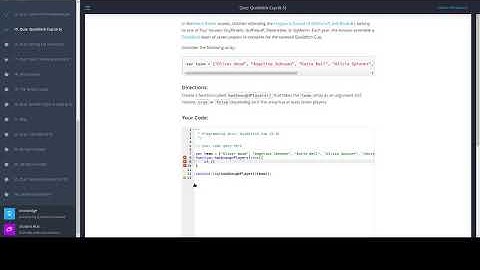 Quiz: Quidditch Cup (6-5) - Udacity - intro to JavaScript