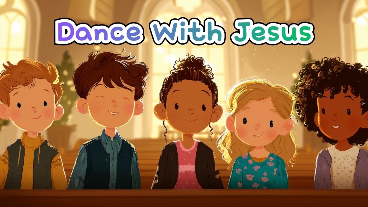 Dance With Jesus 💃 | Kids Worship Song | Sing Along - YouTube