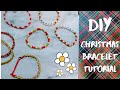 Christmas Bracelet Tutorial- Easy Christmas gifts for friends and family 2021