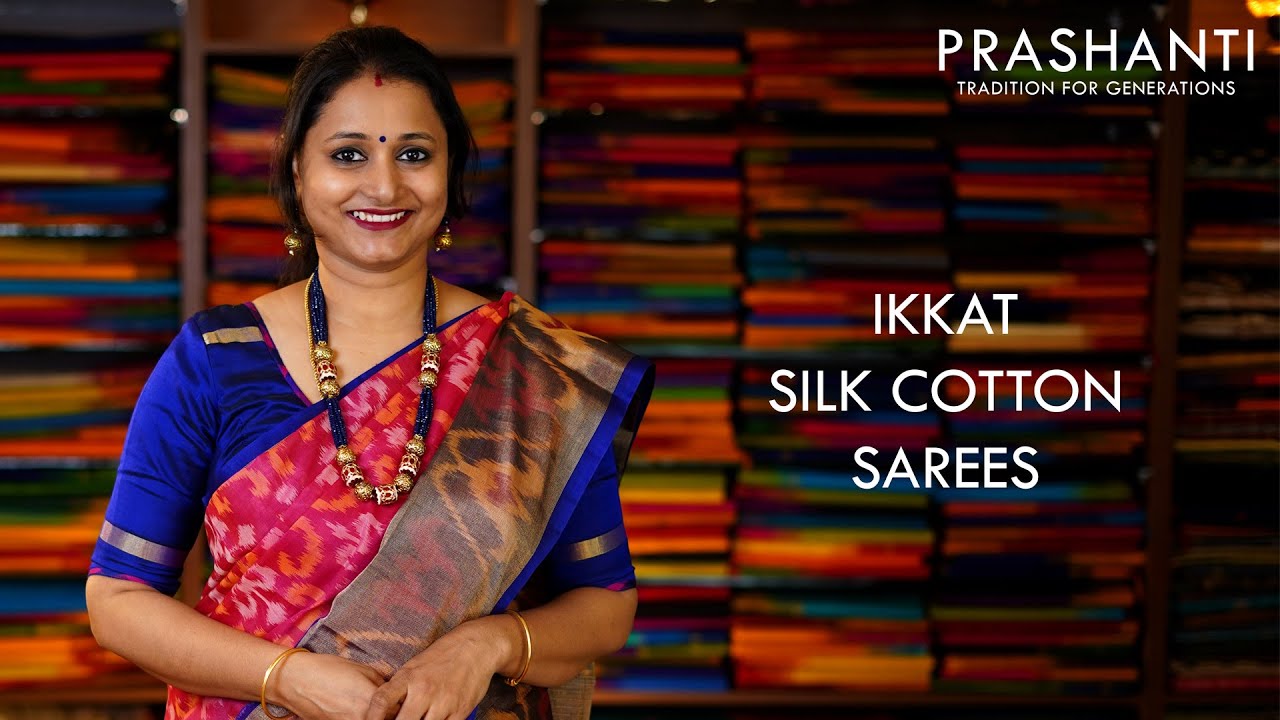 Ikkat Silk Cotton | 30 Sep 20 | Prashanti - YouTube