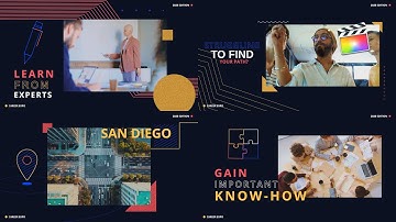 Conference Opener Modular Template for Apple Motion & FCPX - MotionVFX