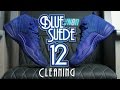 How to clean Blue Suede Jordan 12!!
