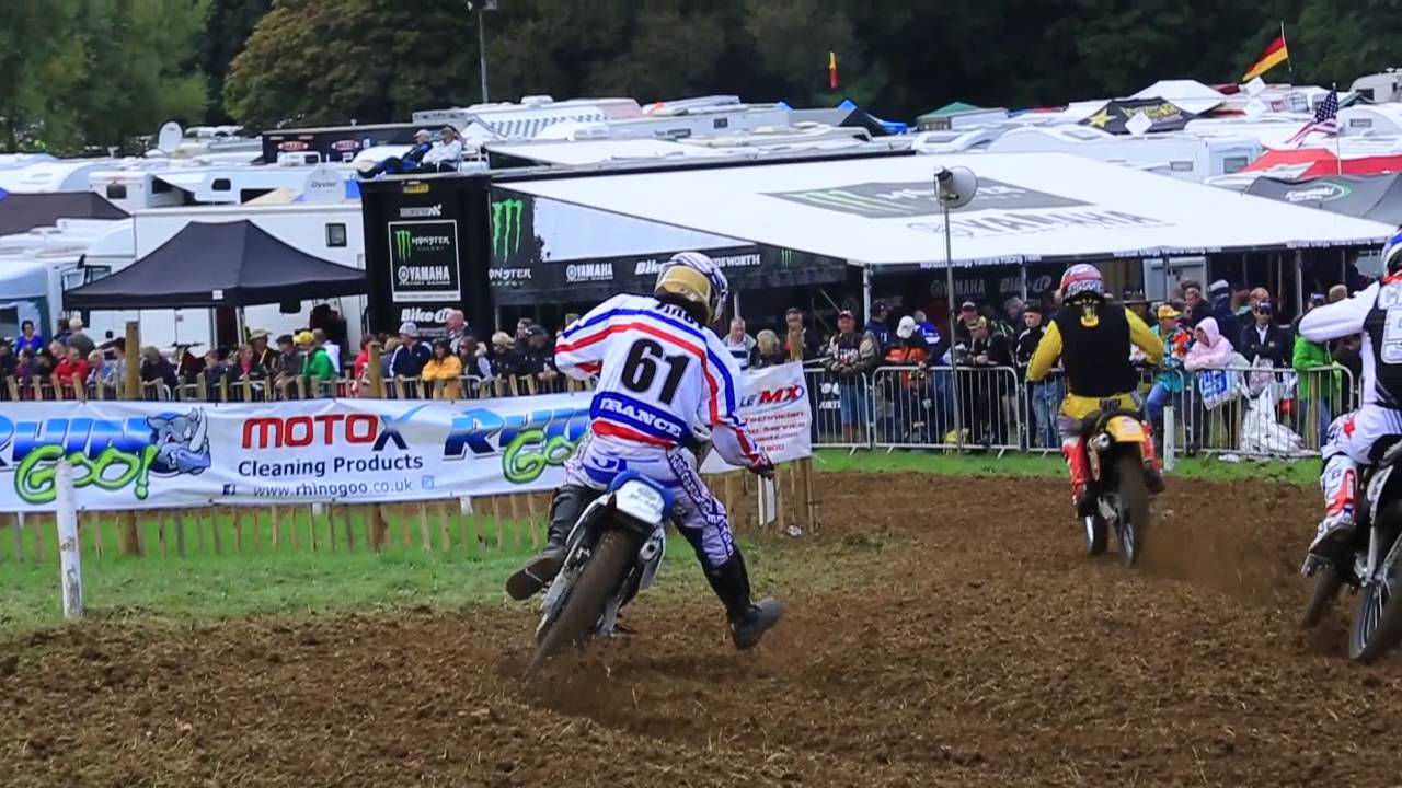 The TWINSHOCKS race of Vet Motocross of Nations (VMXDN) in Farleigh Castle