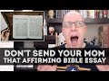 Your Bible arguments won't change minds UNLESS...