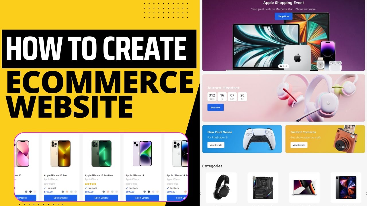 How to Create an eCommerce Website with WordPress FREE – CREATE ONLINE ...