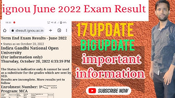 Ignou june 2022 result declared||Ignou result published||ignou new notifications||ignou update