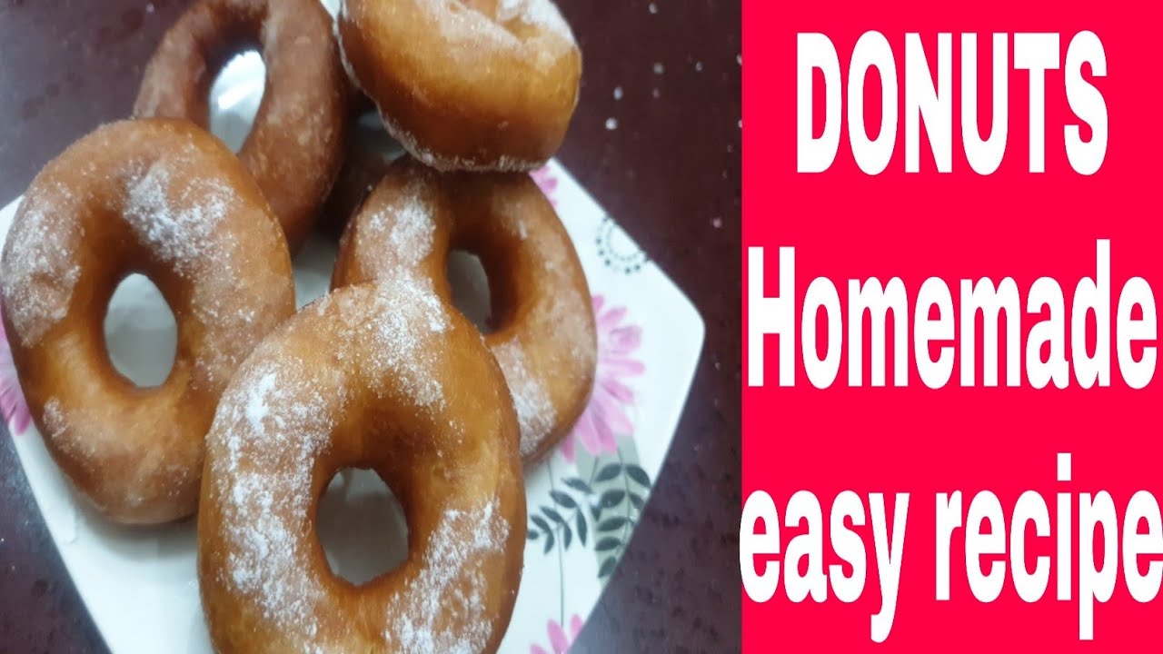 Donut Recipe || Homemade Doughnuts- easy tasty & Quick recipe - YouTube