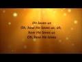 Immeasurable  he loves us lyrics