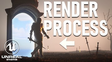 Making a FANTASY PORTAL Scene | Unreal Engine 5 Render Process