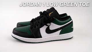 Review and Unboxing Jordan 1 Green Toe