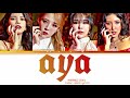 MAMAMOO AYA JAPANESE VERSION Lyrics Color Coded Lyrics