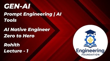 1- Introduction to Gen-AI course | AI-Native Engineer | Zero to Hero