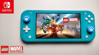 LEGO Marvel Super Heroes Nintendo Switch Lite Gameplay