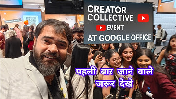 What Happens at a YouTube Creator Collective Event? 🇮🇳 Google Gurugram Office Tour & Swag