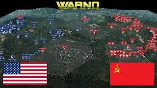 40,000 USSR ARMY vs 40,000 USA ARMY - WARNO screenshot 4