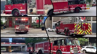 Chicago Fire Department Responding Compilation (1000 Subscriber Special)