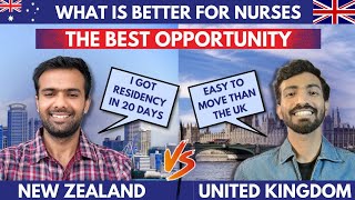Nursing in New Zealand Vs Nursing in UK |  Which country you should choose as a Nurse ? #nursingjob