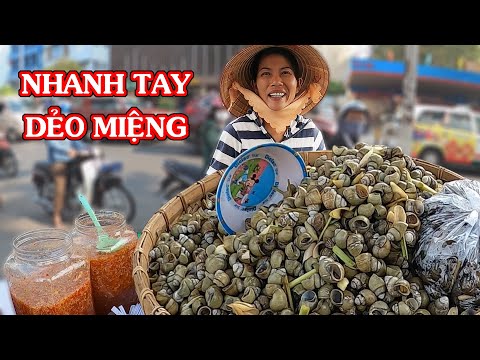 Video Chị Phụng bán ốc có giọng nói lảnh lót, đôi tay nhanh... - youtube