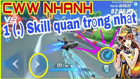 ✬ Skill ZING SPEED MOBILE ✬ Cách CWW NHANH qua cua lẹ kết hợp ngắt drift kỹ thuật quan trọng nên học