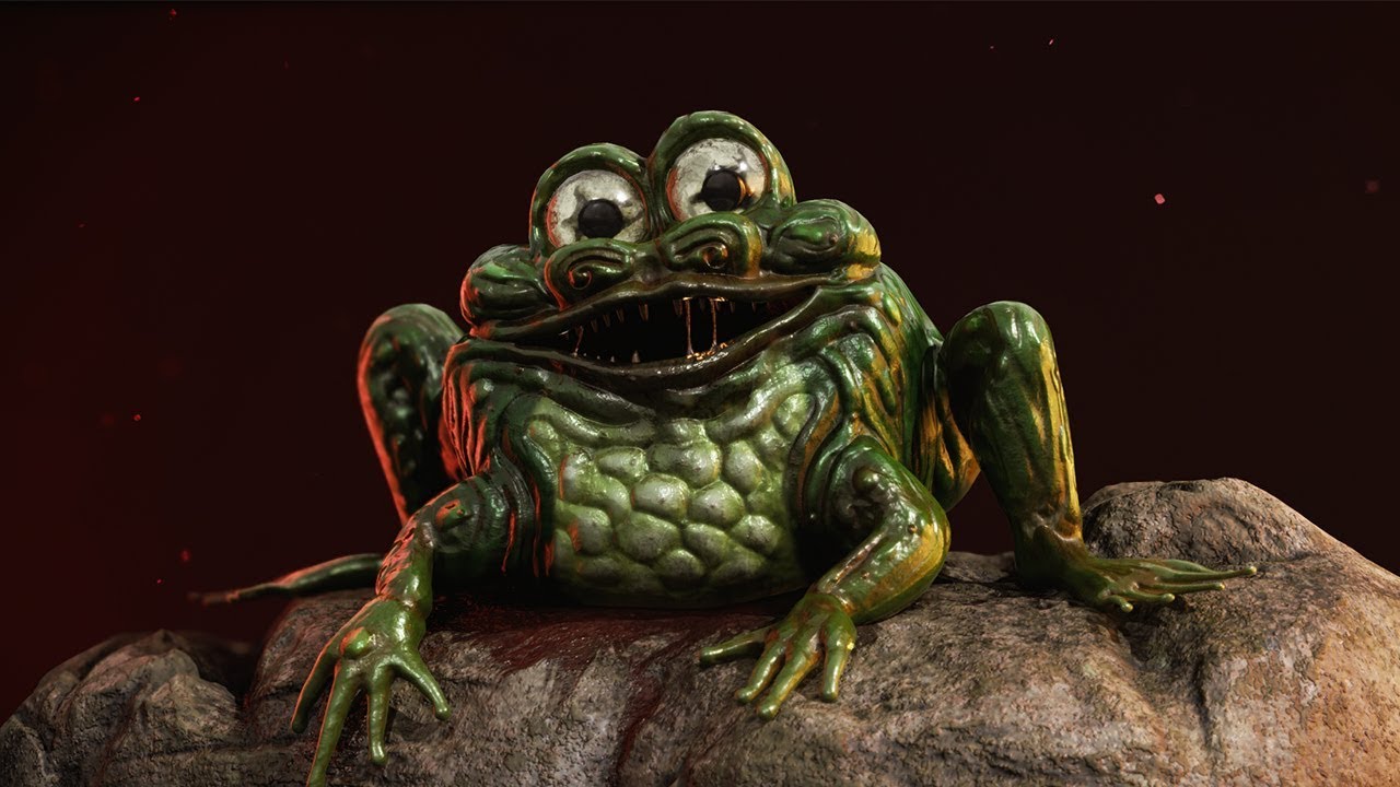 Bunji the Gigglebone Frog YouTube