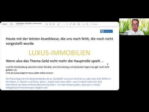 LCC Finance Project Workshop 7 with Heinz Riedel