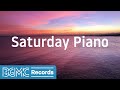 Easy Listening Piano Instrumental Music with Beach Waves Scenery