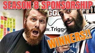SPONSORSHIP SEASON 8 WINNERS!