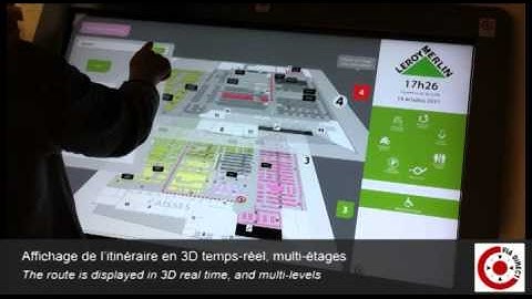 Interactive digital wayfinding and directories for Leroy Merlin: ViaDirect