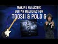 4 TIPS FOR MORE REALISTIC GUITAR MELODIES | How to Make Guitar Melodies for Toosii | FL Studio 20