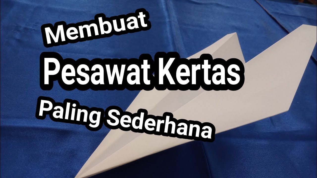 ORIGAMI EASY Cara Membuat Pesawat dari Kertas Origami Paling Sederhana Plant Craft DIY YouTube