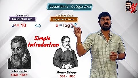 X Class - Real Numbers - (AP/TS State) - Logarithms Introduction - LM 261