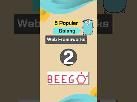 5 Best Golang Web Frameworks: You Must Know #shorts
