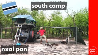 Campsite Review: South Camp - Nxai Pan National Park (Travel in Botswana)