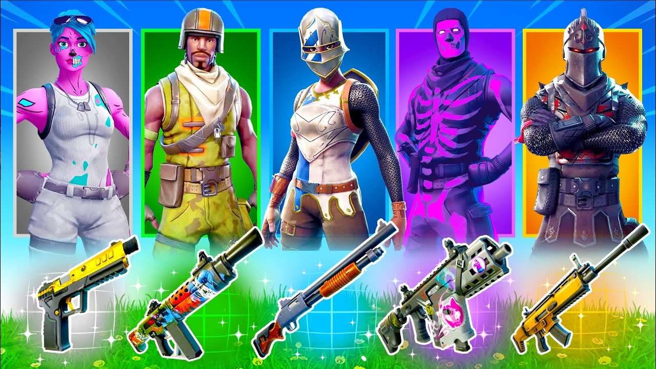 die *ZUFÄLLIGE* OG SKIN Challange in Fortnite!